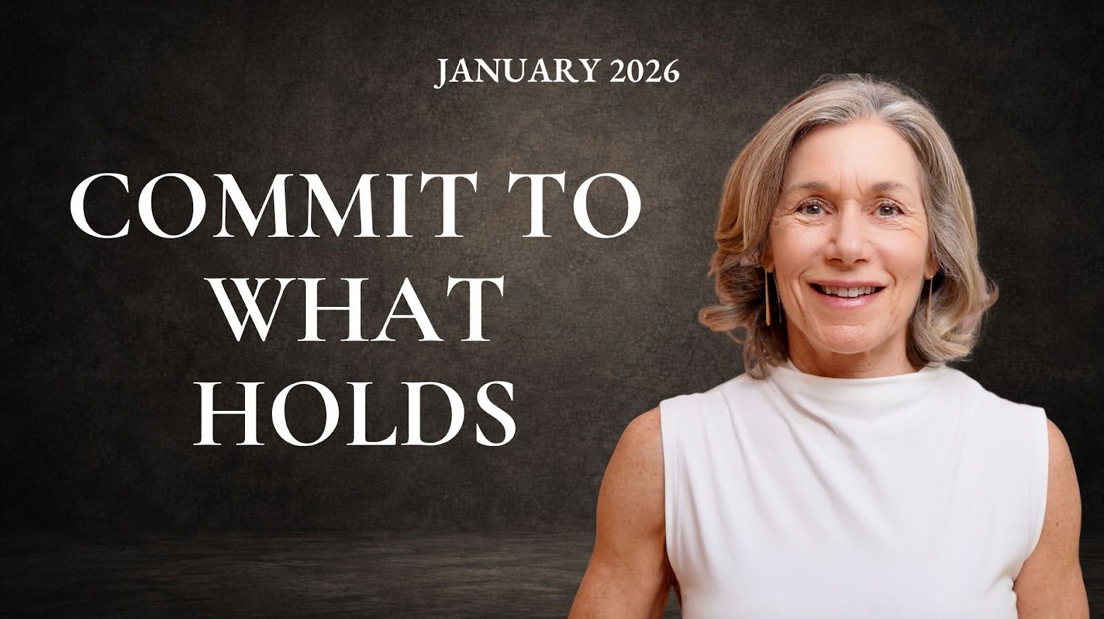 Commit to What Holds